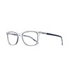 Unisex прозрачни рамки за очила с черни дръжки-0 снимка