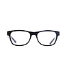 Unisex черни рамки за очила-1 снимка