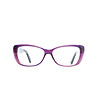 Дамски рамки за очила в лилаво и черно-1 снимка