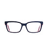 Мъжки рамки за очила в черно и червено-1 снимка