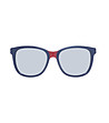Unisex слънчеви очила в синьо и тъмночервено-1 снимка