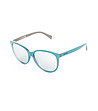 Дамски слънчеви очила с рамки в цвят тюркоаз-0 снимка