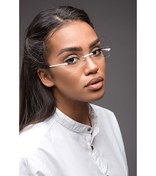 Unisex рамки за очила глазант в бяло и черно снимка