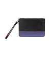 Дамска клъч чанта в черно и лилаво Lipari-0 снимка
