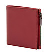 Червен кожен мъжки портфейл Sam-2 снимка
