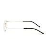 Unisex рамки за очила глазант в бяло и черно-3 снимка