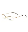 Unisex метални полурамки за очила в сребристо и сиво-1 снимка