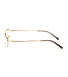 Unisex метални полурамки за очила в сребристо и сиво-3 снимка