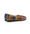 Многоцветни дамски кожени обувки Selma-3 снимка