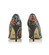 Многоцветни дамски обувки от естествена кожа Shira-4 снимка