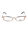 Unisex метални рамки за очила в меден нюанс и кафяво-2 снимка