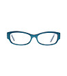 Дамски рамки за очила в цвят тъмен тюркоаз-1 снимка
