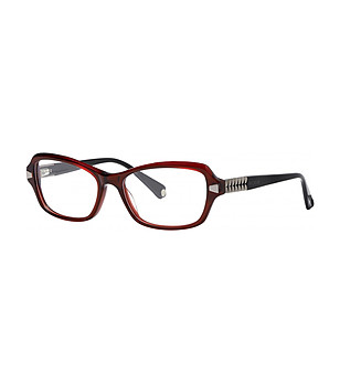Дамски рамки за очила в червено снимка