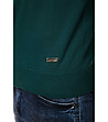 Зелен памучен мъжки пуловер Lonny-3 снимка