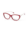 Дамски рамки за очила в червено и сребристо-0 снимка