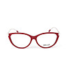 Дамски рамки за очила в червено и сребристо-1 снимка