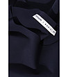Памучна дамска блуза в тъмносиньо Mikaja-3 снимка