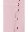 Дълга пола в розово Karmen-4 снимка