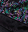 Многоцветна рокля с пайети Rebika-4 снимка