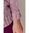 Дамски пуловер в розов меланж Mori-3 снимка