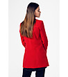 Червено дамско палто-1 снимка