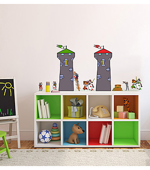 Декоративен детски стикер за стена Chevaller снимка