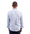 Светлосиня мъжка риза от памук и лен Iokim-1 снимка