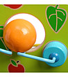 Дървена интерактивна игра-писта - Ябълково дърво с топки-3 снимка