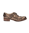 Дамски кожени обувки в бронзов нюанс Tomina Mia-2 снимка