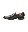 Черни кожени мъжки обувки за широки стъпала Tilden Wide-3 снимка