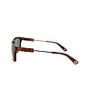 Дамски слънчеви очила с ефектни кафяви рамки-1 снимка