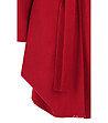 Червено дамско палто Ever-3 снимка