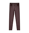 Дамски панталон в цвят марсала-4 снимка