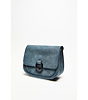 Дамска чанта за рамо в синьо-зелен нюанс-2 снимка