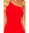 Дълга рокля в червено Penny-4 снимка