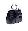 Дамска кожена чанта в черно Elia-2 снимка