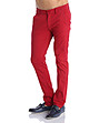 Мъжки памучен панталон в червено Ony-3 снимка
