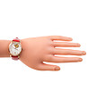 Дамски часовник в розовозлатисто и цвят корал Sanoma-2 снимка