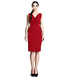 Червена рокля без ръкави Boni-0 снимка