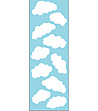 Детски декоративен стикер Облаци-1 снимка