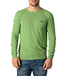 Мъжки пуловер в зелено-0 снимка