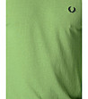 Мъжки пуловер в зелено-3 снимка