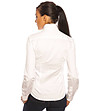 Бяла памучна дамска риза Ivon-1 снимка