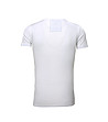 Бяла памучна мъжка тениска Admiral-1 снимка