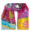 Дамски многоцветен шал Camille-3 снимка