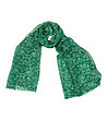Зелен вълнен дамски шал Amelie-0 снимка