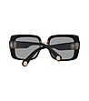 Черни дамски квадратни очила Edelina-3 снимка