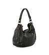 Черна дамска чанта от естествена кожа Amie-2 снимка