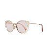 Златисти дамски слънчеви очила с розови лещи Sanoma-1 снимка