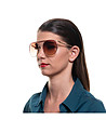 Розовозлатисти дамски слънчеви очила тип авиатор Amedia-0 снимка
